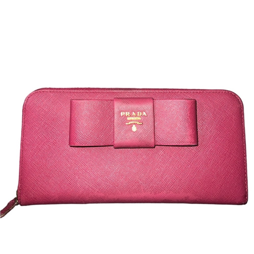 Prada Saffino Leather Wallet